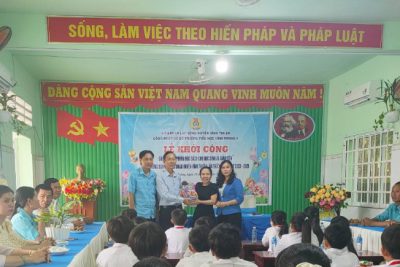 Lễ khởi công Công trình “Phòng đọc sách cho học sinh và giáo viên” chào mừng Đại hội Công đoàn huyện Vĩnh Thuận lần thứ XI, nhiệm kỳ 2023 – 2028