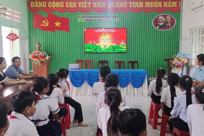 TRIỂN KHAI CHƯƠNG TRÌNH “THIẾU NHI VIỆT NAM – HỌC TẬP TỐT, RÈN LUYỆN CHĂM” GẮN VỚI TRIỂN KHAI APP “LÀM VIỆC TỐT” NĂM HỌC 2024-2025