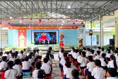 Lễ khai giảng năm học 2025-2026 kết nối cả nước, hàng triệu học sinh bước vào năm học 2025-2026 trong không khí đặc biệt kỷ niệm 80 năm thành lập Bộ Quốc gia Giáo dục (1945-2025)